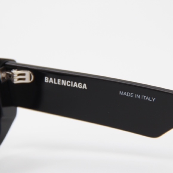 NEW BALENCIAGA SUNGLASSES BB0106S 001 EYEWEAR BALENCIAGA - Picture 10 of 11